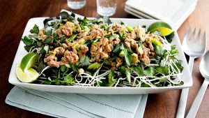 Chef Ming's Crazy Chicken Watercress Salad