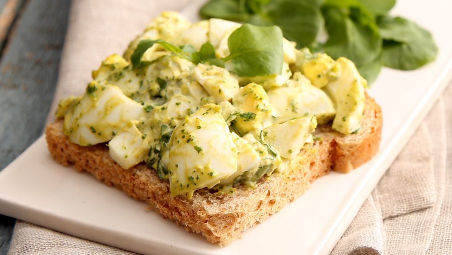 Watercress Egg Salad Recipe